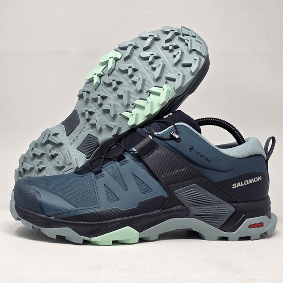 Salomon X Ultra 4 GTX Multicolor Women's Size 6.5 Trail Hiking Shoes 473529 New - Picture 1 of 11